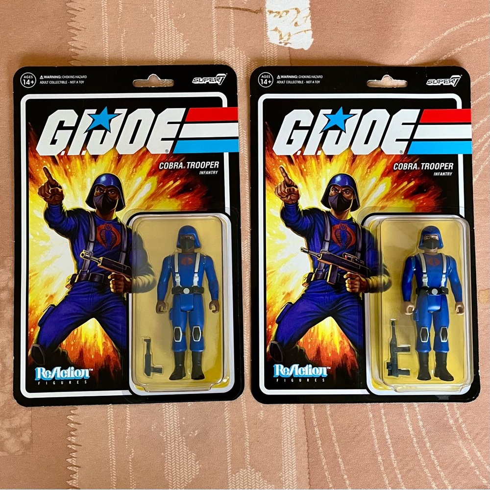Super7 GI Joe Cobra Trooper Dual (H-Backs)